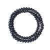 Onyx 6mm Mala Round Beads - 29 inch strand