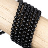 Cherry Tree Beads Onyx 8mm Round Beads - 15 inch strand 