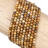 Cherry Tree Beads Picture Jasper 4mm Round Beads - 15.5 inch strand