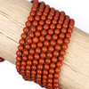 Cherry Tree Beads Red Jasper 6mm Rounds - 15 inch strand