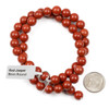 Cherry Tree Beads Red Jasper 8mm Round Beads - 15.5 inch strand 