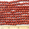 Cherry Tree Beads Red Jasper 6mm Round Beads - approx. 8 inch strand, Set A 