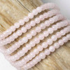 Cherry Tree Beads Rose Quartz 4mm Round Beads - 15 inch strand 