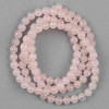 Cherry Tree Beads Rose Quartz 6mm Mala Round Beads - 115 beads per strand 