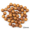 Cherry Tree Beads Sandalwood Round Beads - 16 inch strand 