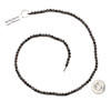 Smoky Quartz 4mm Faceted Round Beads - 15 inch strand