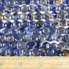 Cherry Tree Beads Sodalite 10mm Coin Beads - approx. 8 inch strand, Set A 