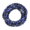 Cherry Tree Beads Sodalite 8mm Mala Round Beads - 115 beads per strand  Cherry Tree Beads Sodalite 8mm Mala Round Beads - 115 beads per strand
