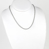 Silver Stainless Steel 2.5mm Rope Chain Necklace - 18 inch, SS05s-18