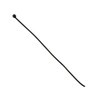 Black Plated Stainless Steel 2 inch, 22 gauge Headpins/Ballpins with 2mm Ball - 100 per bag