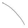 Black Plated Stainless Steel 3 inch, 22 gauge Headpins/Ballpins with 2mm Ball - 10 per bag