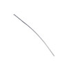 Single Rhodium Plated Stainless Steel 2 inch 22 gauge headpin with flat head detail, ideal for jewelry making, from Cherry Tree Beads.