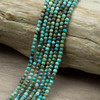 Cherry Tree Beads Turquoise 2mm Faceted Round Beads - 15 inch strand 