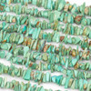 Turquoise 1x4-4x7mm Chips - 16 inch strand