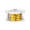 24 Gauge Coated Non-Tarnish Gold Plated Copper Wire on 10-Yard Spool