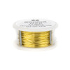 22 Gauge Coated Non-Tarnish Gold Plated Copper Wire on 8-Yard Spool
