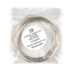 Cherry Tree Beads 18 Gauge Coated Tarnish Resistant Fine Silver Plated Copper Square Wire in 4-Yard Coil