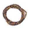 Cherry Tree Beads Yellow Tigereye 6mm Mala Round Beads - 115 beads per strand 