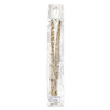 Cherry Tree Beads Raw Brass Chain with 2.5x3.5mm Small Oval Links alternating with 2.5x5.5mm Cushion Links and 1.5x9mm Faceted Bar Links - chain2583vb-1m - 2 meters 