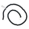 Black Obsidian 6mm Round Beads - 15 inch strand