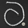 Cherry Tree Beads Selenite 8mm Round Beads - 15 inch strand  Cherry Tree Beads Selenite 8mm Round Beads - 15 inch strand