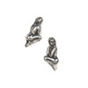 Green Girl Studios Pewter 14x29mm Naked Lady Bead - 1 per bag