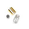 1ml Roller Ball & Glass Bottle with Gold Top - 1 per bag