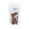 Cherry Tree Beads Vintage Copper Colored Brass 5mm Leather Crimp Beads with a 3mm Large Hole - 100 per bag - brasslgcr5vc-100 