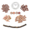 Sunstone and Bronzite Elastic Stacking Bracelet Kit - bkit-019