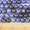Sodalite 10mm Round Beads - approx. 8 inch strand, Set A