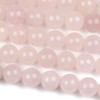 Rose Quartz 10mm Round Beads - approx. 8 inch strand, Set A