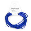 Cornflower Blue Microsuede 1.5mm Thick, 2mm Wide Flat Cord - 3 yards