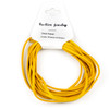 Mustard Yellow Microsuede 1.5mm Thick, 2mm Wide Flat Cord - 3 yards