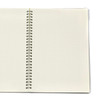  Dotted Bullet Journal - B5, Clear Cover, 80 pages, 7x10" with Elastic Strap 