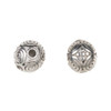 Natural Stainless Steel 10mm Guru Bead with Spirals - ZN-65921, 10 per bag