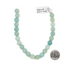 Blue Amazonite 8mm Round Beads - approx. 8 inch strand, Set A