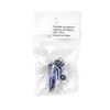Cherry Tree Beads Sodalite 20x38mm Pendulum with 6.5" Silver Plated Brass and 6mm Round Bead - 1 per bag 