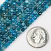 Cherry Tree Beads Apatite 3mm Faceted Round Beads - 15 inch strand 