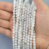 Cherry Tree Beads Blue Moonstone 5mm Faceted Round Beads - 15 inch strand 