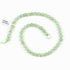 Prehnite 8mm Round Beads - 15 inch strand