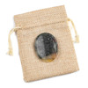 Cherry Tree Beads African Bloodstone Worry Stone - 1 per bag 