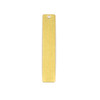 Coated Brass 6x36mm Rectangle Drop Components - 6 per bag - CTBXJ-056