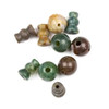Cherry Tree Beads Matte Fancy Jasper 10mm Guru Bead with 7x10mm Tower - 1 set per bag 