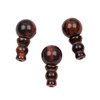 Cherry Tree Beads Red Tigereye 10mm Guru Bead with 7x10mm Tower - 1 set per bag 