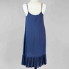 Ruffle Hem Dress - Navy