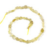 Cherry Tree Beads Lemon Quartz 8-12mm Natural Nugget Beads, Not Polished - 16 inch strand 