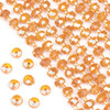 Crystal 5x8mm Opaque Pumpkin Spice Faceted Heishi Beads - 16 inch strand