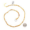 Yellow Jade 3mm Round Beads - 15 inch strand