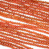 Red Agate 3mm Round Beads - 15 inch strand