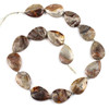 Cherry Tree Beads Laguna Lace Agate 18x24mm Teardrop Beads - 16 inch knotted strand 
